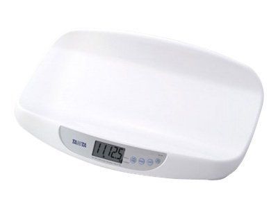 TANITA  BD-590 P&egrave;se-B&eacute;b&eacute; Num&eacute;rique avec Longueur M&egrave;tre Blanc