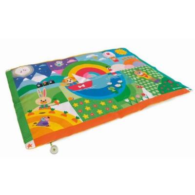 CLEMENTONI Tapis Matelass&eacute; 135 90cm Tapis d Eveil Tapis Baby Friends Des la Naissance