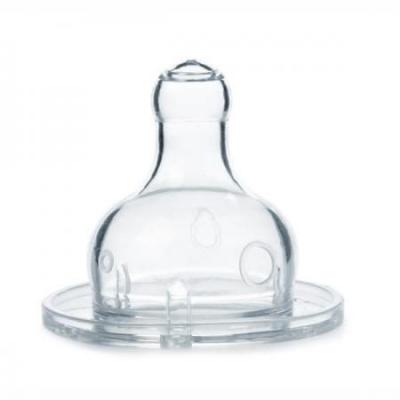  Tettarella Silicone 3 Posizioni Collo Largo 2pz