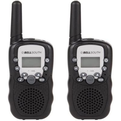  2pcs Talkie Walkie Jouet Enfant Plus de 3 AnsTalkies Walkies Radio &agrave; 2 Voies avec 8 CanauxLampe de Poche LCD Cadeau F&ecirc;te No&euml;l 