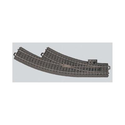 MARKLIN Aiguillage enroul&eacute;, &agrave; droite H0 Rayon:360 mm 30 &deg; M&auml;rklin 24672
