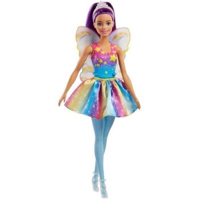 MATTEL Poup&eacute;e Barbie&trade; Dreamtopia Arc-en-ciel F&eacute;e Brune 