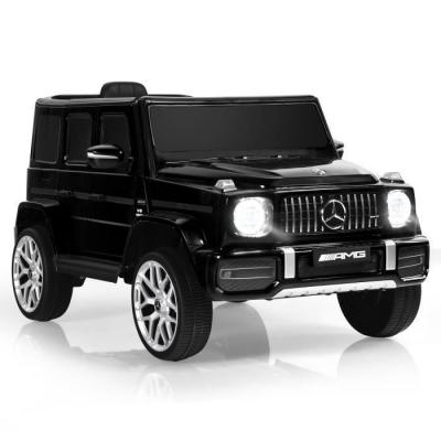COSTWAY Voiture &eacute;lectrique Mercedes-Benz G63 pour enfants -  - Noir - 2 moteurs - T&eacute;l&eacute;commande