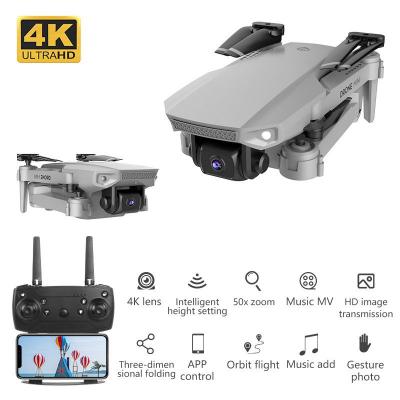  Drone ATOUP L702, Cam&eacute;ra Grand Angle 4K - 2 batteries - Gris