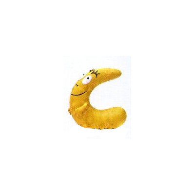 PLASTOY Figurine Barbapapa : Lettre C : Barbidou