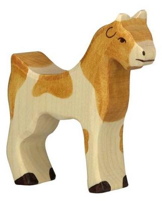 HOLZTIGER  - Figurine en bois Ch&egrave;vre - Jouets en bois