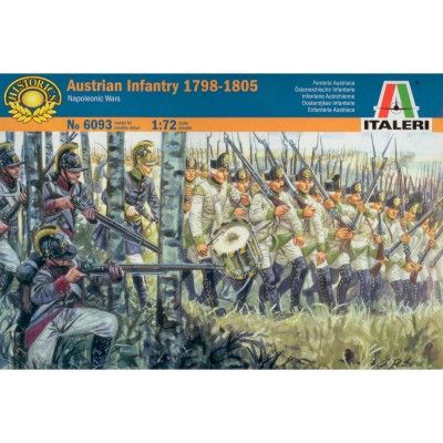 ITALERI Figurines Guerres Napol&eacute;oniennes : Infanterie Autrichienne 1798-1805