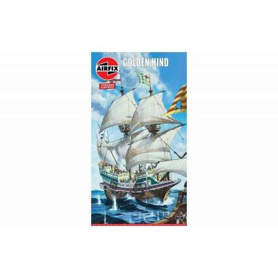  Maquette Airfix Golden Hind, Vintage Classics-1/72 - Maquette