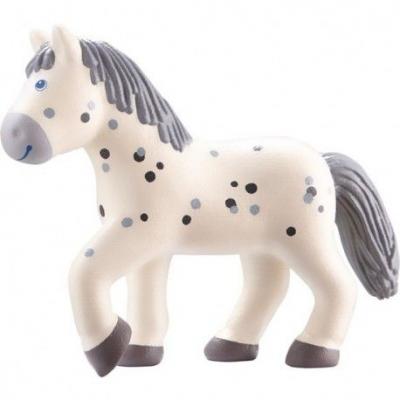 MY LITTLE FRIENDS Little Friends maison Paard Pippade poup&eacute;e filles 10 cm blanc/gris