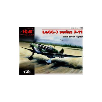  Maquette avion ICM LaGG-3 S&eacute;rie 7-11- 1/48 - Maquette d'avion