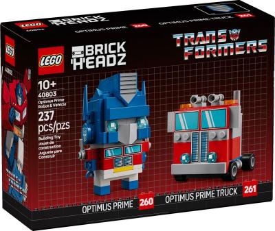 LEGO&reg; BrickHeadz&trade; 40803 Robot et v&eacute;hicule Optimus Prime