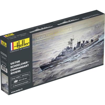 HELLER Victor Schoelcher - Commandant Riviere - 1:400e - 