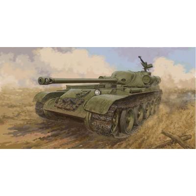 TRUMPETER Maquette  SU-102 SPA sovi&eacute;tique- 1/35 - Maquette militaire