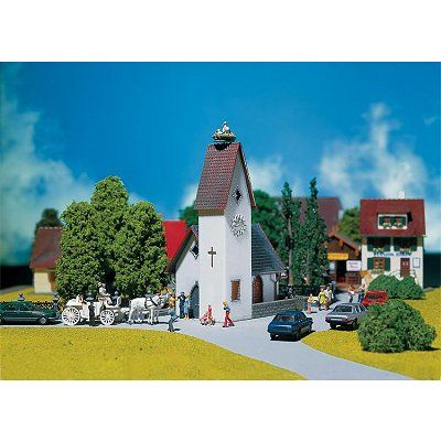 FALLER  - F130236 - Mod&eacute;lisme - Eglise de Village