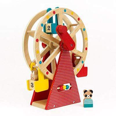  Petit Collage Carnival Play Set Wooden Ferris Wheel