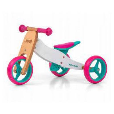MILLY MALLY  Jake Draisienne &agrave; Trois Roues V&eacute;lo en Bois Classic Candy