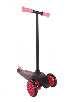 LITTLE TIKES  - 638169e4 - trottinette - scooter - rose n&eacute;on 
