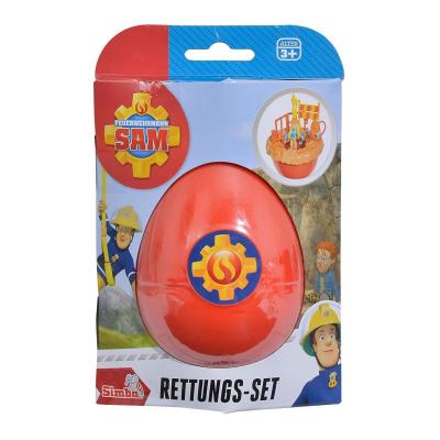 SIMBA Toys 109251030 Set de sauvetage - Sam Pompier - Norman dans l'ouf