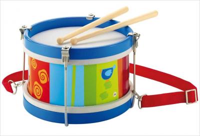 SEVI  Tambour en Bois Color&eacute; - D&egrave;s 2 ans