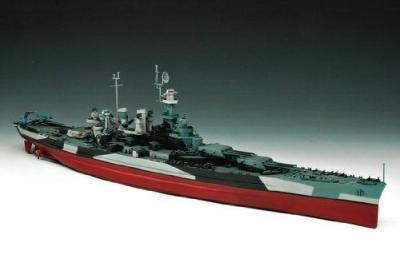 TRUMPETER Maquette bateau  USS NORTH CAROLINA BB-55- 1/350 - Maquette