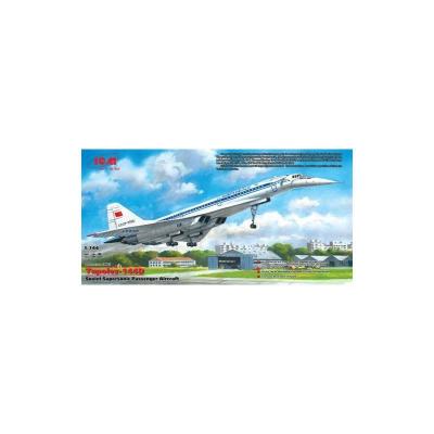 ICM Tupolev-144d, Soviet Supersonic Passenger Aircraft- 1:144e - 