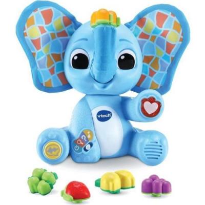 VTECH BABY Gontran Mon El&eacute;phant Gourmand Jouet &eacute;ducatif interactif pour enfant