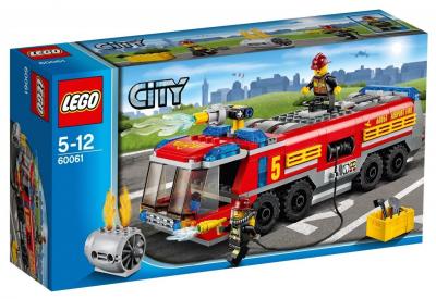 LEGO&reg; City 60061 Le camion de pompiers de l'a&eacute;roport 