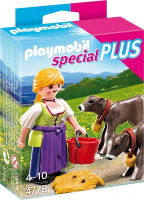 Playmobil special plus 4778 eleveuse avec veaux 4778