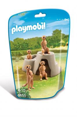 Playmobil City Life 6655 Suricates avec rocher