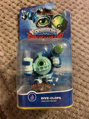 Figurine Skylanders Superchargers Dive Clops 