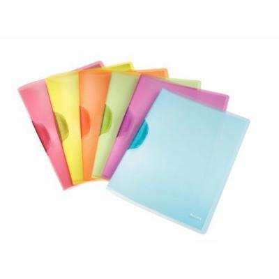  Leitz 41760199 ColorClip Rainbow Lot de 6 Chemises Couleurs Assorties