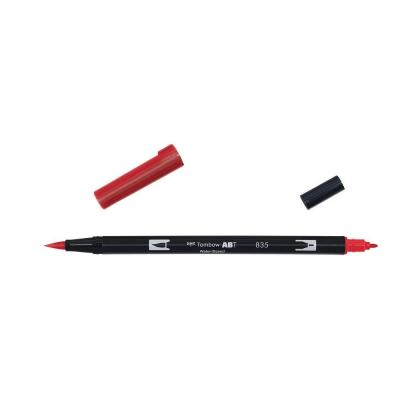 TOMBOW  Feutre Dessin Double Pointe Abt Dual Brush Pen 835 Persimo