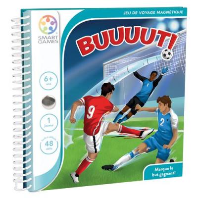 SMART GAMES Jeu de voyage SmartGame : Buuut ! D&eacute;fis de football pour tous - Neuf