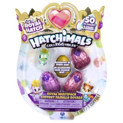 SPIN MASTER Hatchimals Colleggtibles Coffret Multipack 4 Hatchimals + 4 Accessoires S6 (Assort)
