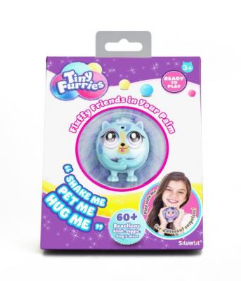SILVERLIT Figurine animal interactif  Tiny Furries Mod&egrave;le al&eacute;atoire
