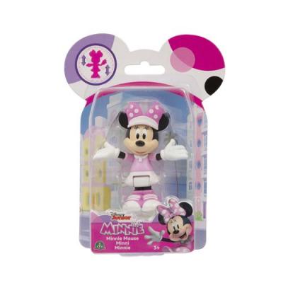 MICKEY ET MINNIE Famosa Articulated Assorted Minnie Figure Multicolore