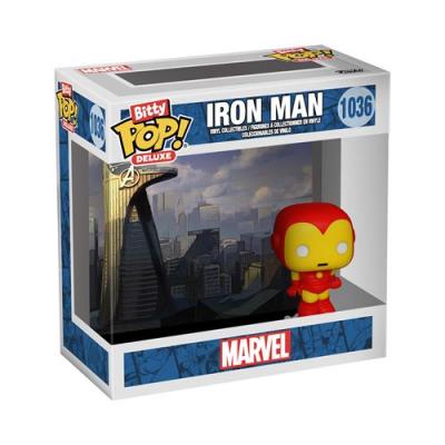 Figurine Funko Bitty Pop Deluxe Iron Man Avenger Tower 