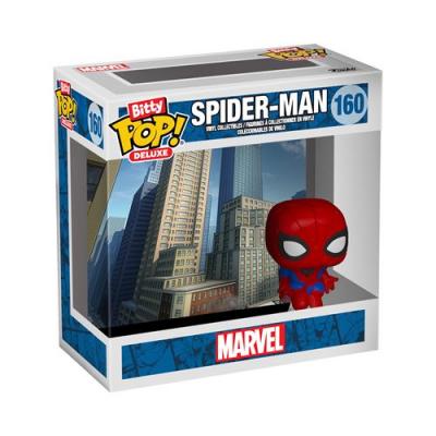 FUNKO Spider-Man Display (12) Pack 4 Figurines Bitty Pop! Deluxe Vinyl Spid