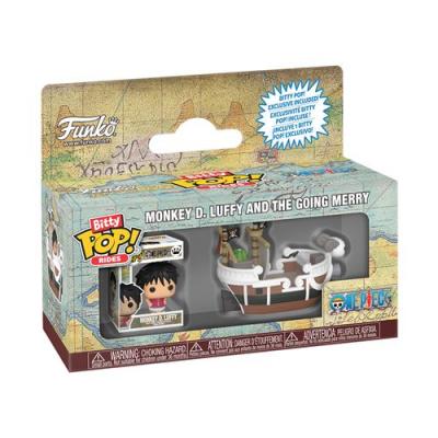 FUNKO IFUN90112 Bitty Pop! Rides One Piece Monkey D. Luffy et Going Merry