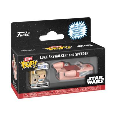 FUNKO Figurine  Bitty Pop Ride Star Wars Speeder Luke 