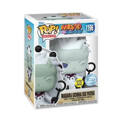 FUNKO Figurine  Pop Animation Naruto Shippuden Madara Uchiha Glow in the dark