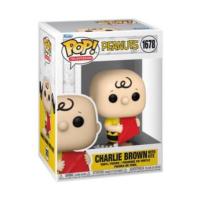 FUNKO Figurine  Pop Animation Peanuts S7 Charlie Brown with Kite - Neuf