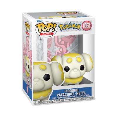 FUNKO Figurine  Pop Games Pok&eacute;mon Fidough P&acirc;tachiot Hefel