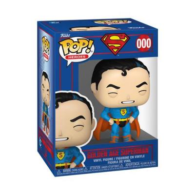 FUNKO  Figurine POP DC Comics Superman Golden Age - 9 cm
