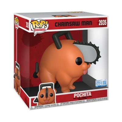 FUNKO Figurine  Pop Jumbo Chainsaw Man Pochita 