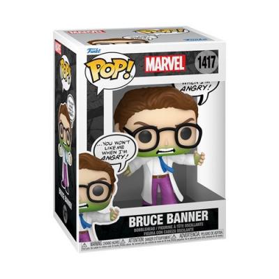 FUNKO Figurine  Pop - Marvel Comics N&deg;1417 - Bruce Banner (82766)