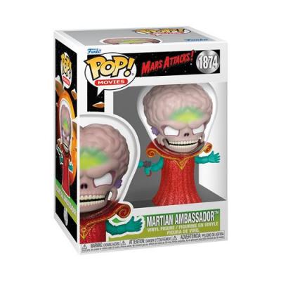 FUNKO Figurine  Pop Movies Mars Attacks Martian Ambassador&trade;