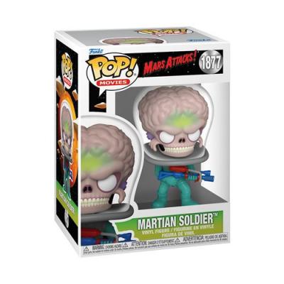 FUNKO Figurine  Pop Movies Mars Attacks Martian Soldier&trade;