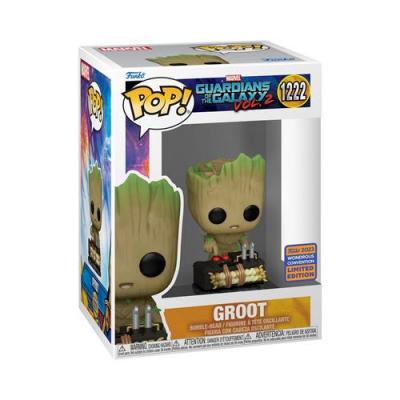  Funko Marvel Pop ! Groot avec d tonateur WonderCon Exclusive