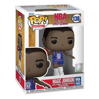FUNKO Figurine  Pop NBA Legends Magic Johnson Blue All Star Uni 1991 